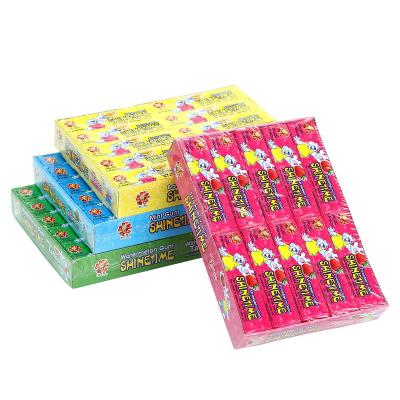 China 5 sticks Europe chewing gum bubble gum with tattoo for sale