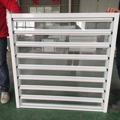 China Aluminium glazen luik venster verstelbaar handvat Luchtventilatie sluiter Te koop