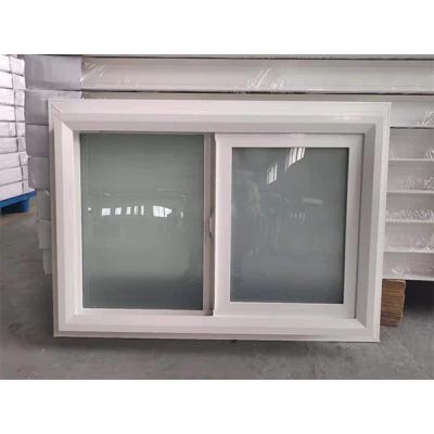 China OEM Flush Double Glazed Windows UPVC Sliding Sash Windows for sale