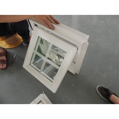 Cina Crank esterno UPVC Awning Window Top Hang OEM in vendita