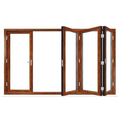 China EPDM Waterproof Folding Window Doors Exterior Balcony for sale