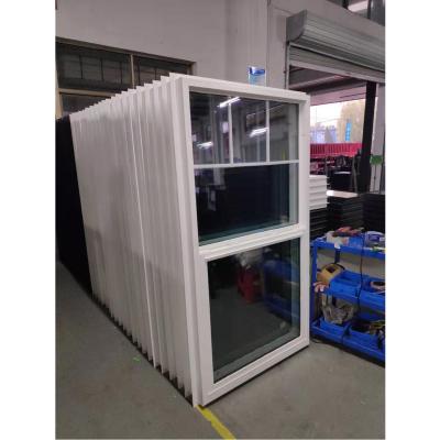 China Single Hung PVC Sliding Window Flush Casement UPVC Windows ODM for sale