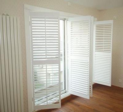 China Plantation PVC Louver Window Shutters PVC Plastic Blade for sale