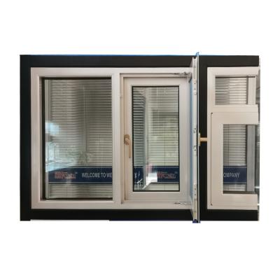 China Double Glazed Sash Aluminum Upvc Grill Windows Insulated for sale