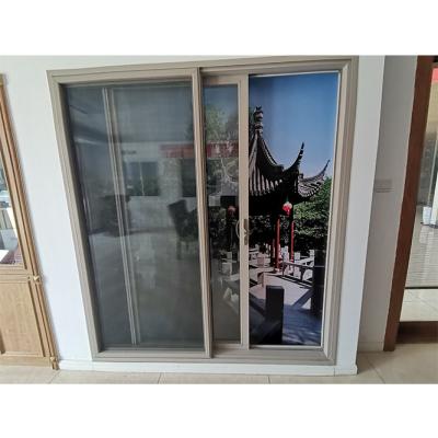 Cina Impatto dell'uragano American UPVC finestra scorrevole e porta interno porte del patio in vendita