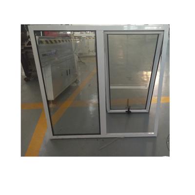 China Aluminium of UPVC luifel venster Top Hang Design Glasvezel Vliegscherm Te koop