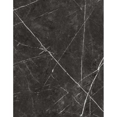 China Customized Black Imitation Marble ABA SPC Flooring 4mm - 6mm for sale