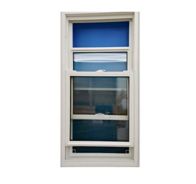 China WEIKA UPVC Double Hung Window With Crescent Lock Hardware And Beautiful Aesthetics for sale