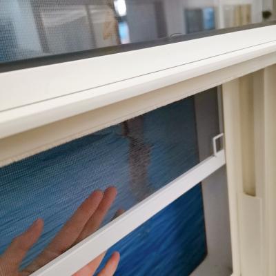 Cina Finestra a doppio temperamento in vetro vinile PVC in plastica UPVC a doppio appeso per risparmio energetico in vendita