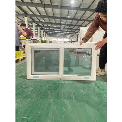 China Double-slide Windows For Improved Light Transmission UPVC Sliding Window And Door for sale