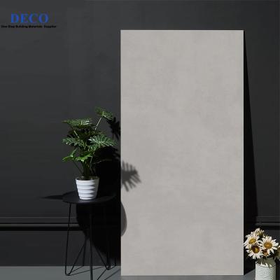 China Glazed Metal Tiles Porcelain Tiles For Floor Wall Bathroom Tiles Kitchen Living Room 750*1500mm Gray Tile for sale