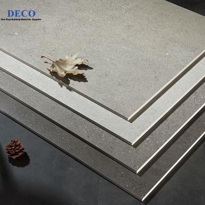 China Long Lifespan Full Body Nature Terrazzo Tiles Vinyl Tile Flooring 600*1200mm Patio Living Room Bathroom Porcelain Tiles for sale