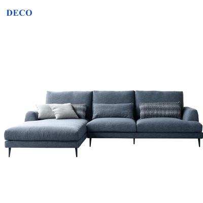 China Sectional Furniture Sofa Set Living Room Furniture Sofa Modern Modular Fabric Couch for sale