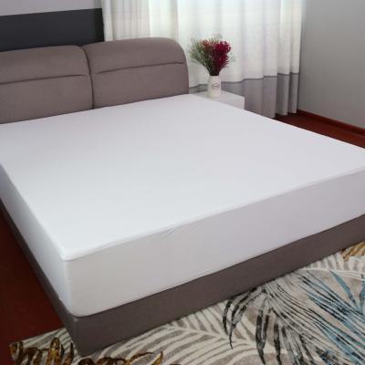 China Waterproof 100% Hotel Cotton Queen Size Bedspread Waterproof Mattress Protector for sale