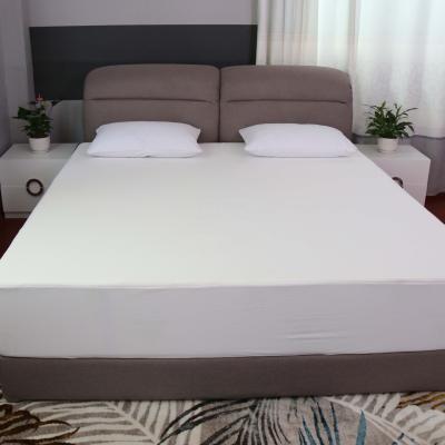 China Hot Selling Waterproof On Amazon Jacquard Super Soft Polyester 100% Waterproof Bed Bug Mattress Cover Protector for sale