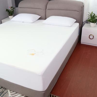 China Waterproof Anti Bacteria Cool Touch Waterproof Fitted Sheet Tencel Mattress Protector for sale