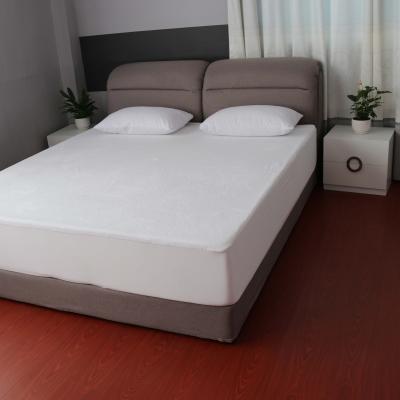 China Customized Waterproof Breathable Coral Fleece Mattress Protector For Home Hotel Hospital for sale