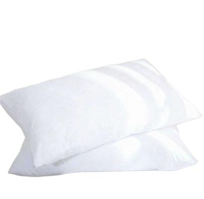 China Wholesale Waterproof Anti Dust Mites Pillow Protector Cover White Pillow Case for sale