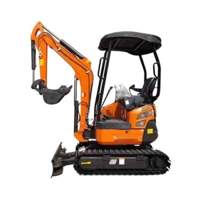 China Multifuction 1.7 Ton Mini Excavator Small 1.7 Ton Digging Hydraulic Small Excavator for sale