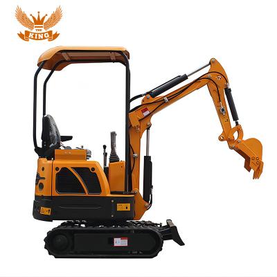 China FREE SHIPPING China Wholesale CE/EPA/EURO 5 Mini Digger Mini Small Excavators Construction Digging 1 Ton for sale