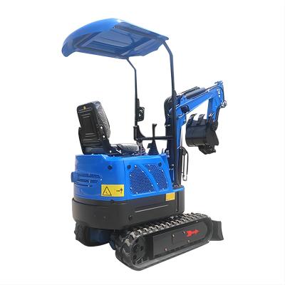 China Free Shipping High Quality 1 Ton Mini Excavator Mini Bagger Multifuction Diggers Hydraulic Excavator for sale