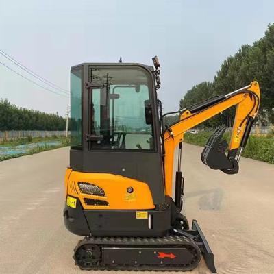 China Garden Farmland Excavator Mini Excavator Meet CE/EPA/EURO 5 Ton Excavator China Cheap Excavator 1 Ton 2 Ton 1.8 Excavator for sale