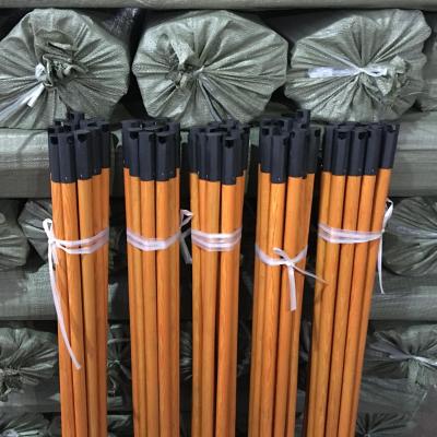 China Good quality factory directly escoba wooden broom stick wooden cable pole made in china for sale