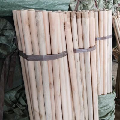 China Home Broom Natural Stick Handle Wooden Broom Handle Manufacturer for sale