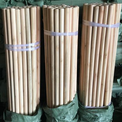 China Home Broom Natural Stick Handle Wooden Broom Handle Manufacturer for sale