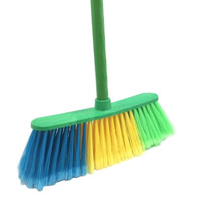 China Escobas Floor gardennig tools home broom handle broom and dustpan set plastic broom for sale