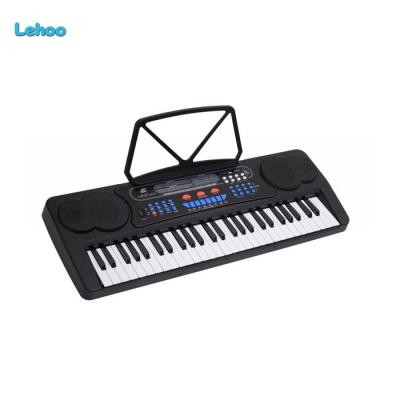 China With Microphone Toy Factory Piano Small Electronic Keyboard 54 Keys With Music Player In On Sale for sale