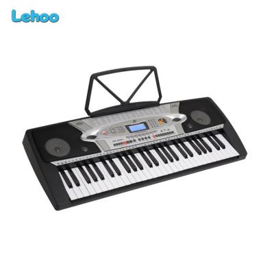 China 54 keys with LED display the hot selling 54 keys musical instruments keyboard digital piano with microphone from China for sale