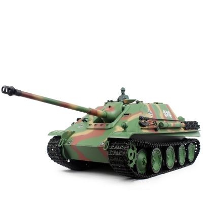 China Hobby RC PRO 1/16 RC Henglong 3869-1 Tank German Jagdpanther Infrared Military Vehicle Professional with Smoke and Metal Tracks for sale