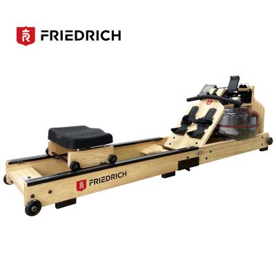 China Home Use Friedrich Rowing Machine Home Boat Water Rower With Double Water Tank Type New Fitness Equipment for sale