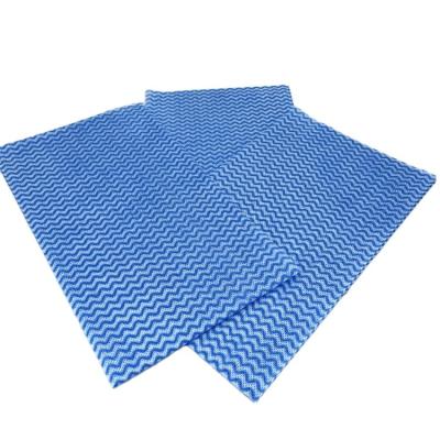 China Sustainable Universal Disposable Soft Cloth Tissue Top Quality Nonwoven Cleaning Wipes For Kitchen Use for sale