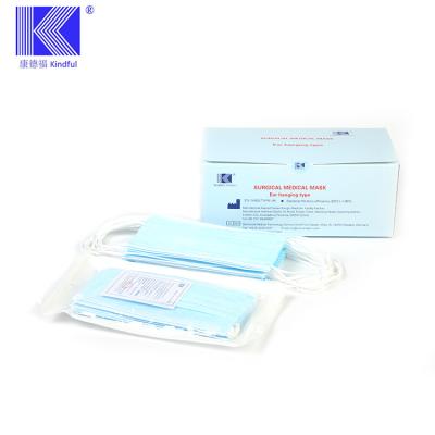 China Wholesale custom non woven disposable face mask adult 3 ply medical face mask with high quality meltblown for sale