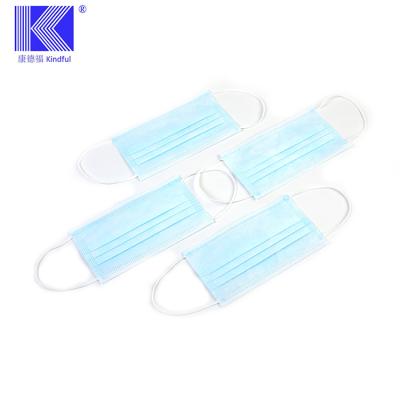 China Adult Type 3 Ply Surgical Medical Wholesale Price Face Mask Adult Face Mask for sale