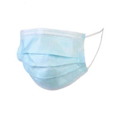 China Adult Surgical Disposable Face Mask 3ply Disposable Earloop Face Mask Nonwoven 3 3ply Face Mask for sale