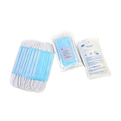 China Adult Surgical Mask Manufacturer 3 Ply Disposable Nonwoven Surgical Mask Supplier Medical Mask Manufacturer for sale