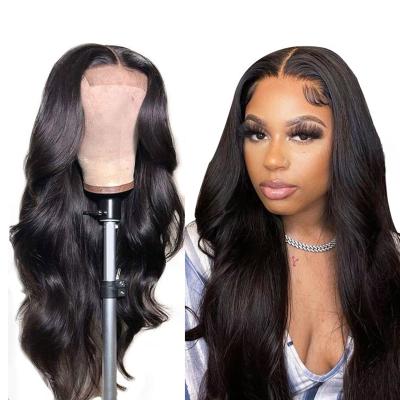 China Waterwave 40inch Water Wave Wig Human Hair Hd Extension Brazilian Transparent Frontal Lace Front Wigs Raw Hair Vendors for sale