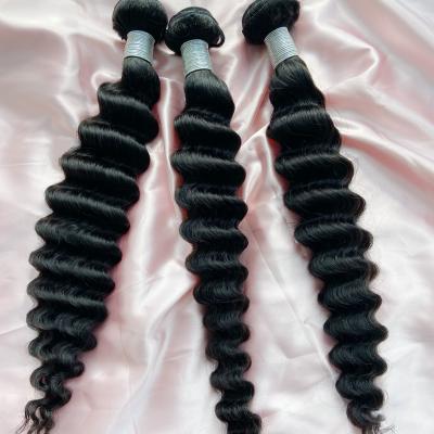 China Wholesale Natural Loose Deep 300g Good Quality Hair Extension Bundles Brazilian Hair Weaves Most Expensive Remy Hair for sale