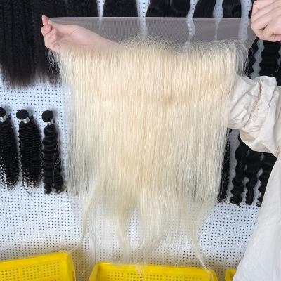 China Wholesale 100% Virgin Hair 100% Virgin Human Hair Extension 613 Blonde Virgin Hair Bundle Fontal Wig for sale