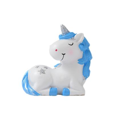 China Hot Sale Resin Unicorn Horse Decoration Statue From Europe Good Prices for sale