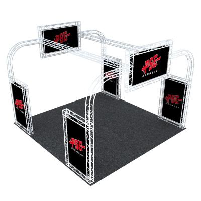 China Lightweight Aluminum Truss Stand Exhibition Equipment Stand Fair Trade Trade Show Booth for sale