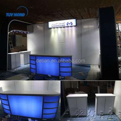 China Exhibition light display stand, exhibition booth rental equipment for sale