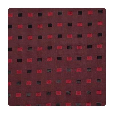 China Antistatic High Density Jacquard Fabric For Clothes Polyester Square / Fabric Dobby Lining Viscous for sale