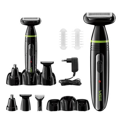 China GM573 Functual Car Grooming Kit 3 in 1 Remover Professional Hair Trimmer Hair Trimmer Beard Shaver Nose Trimmer Detachable for sale