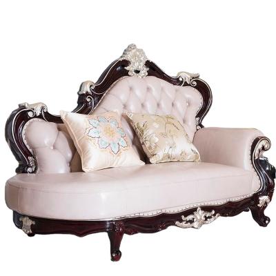 China Luxury Hand-Carved Living Room Sofa Set (Other) European Style Villa Adjustable for sale