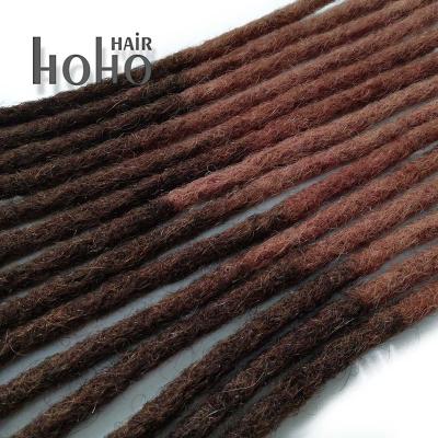 China Afro curly dreadlocks dreadlocks hair dreadlocks hair 0.4cm size hair afro curly dreadlocks omber for sale