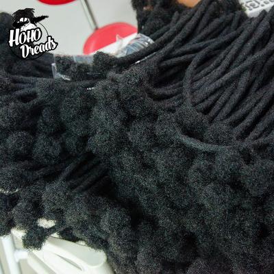 China Curly Dreadlock Extension Hair Afro Dreadlocks Ends Dreadlock Extensions Crochet How To Do It for sale